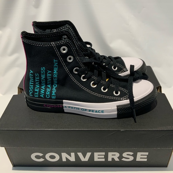 converse peace shoes
